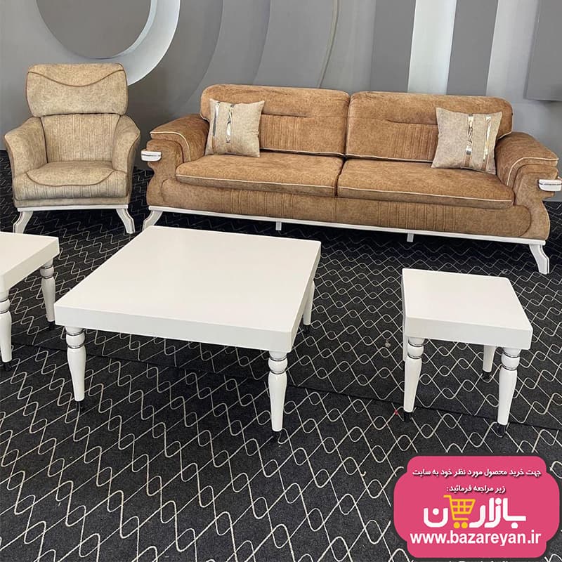 مبل8نفره تختشو کد07کاناپه دارای شارژر ویژه 1403