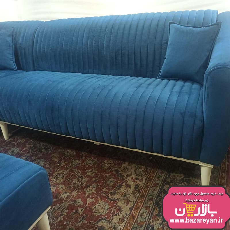 مبل ال 7 نفره راحتی کمجا کد 25 رنگبندی به سلیقه مشتری — تصویر ۳