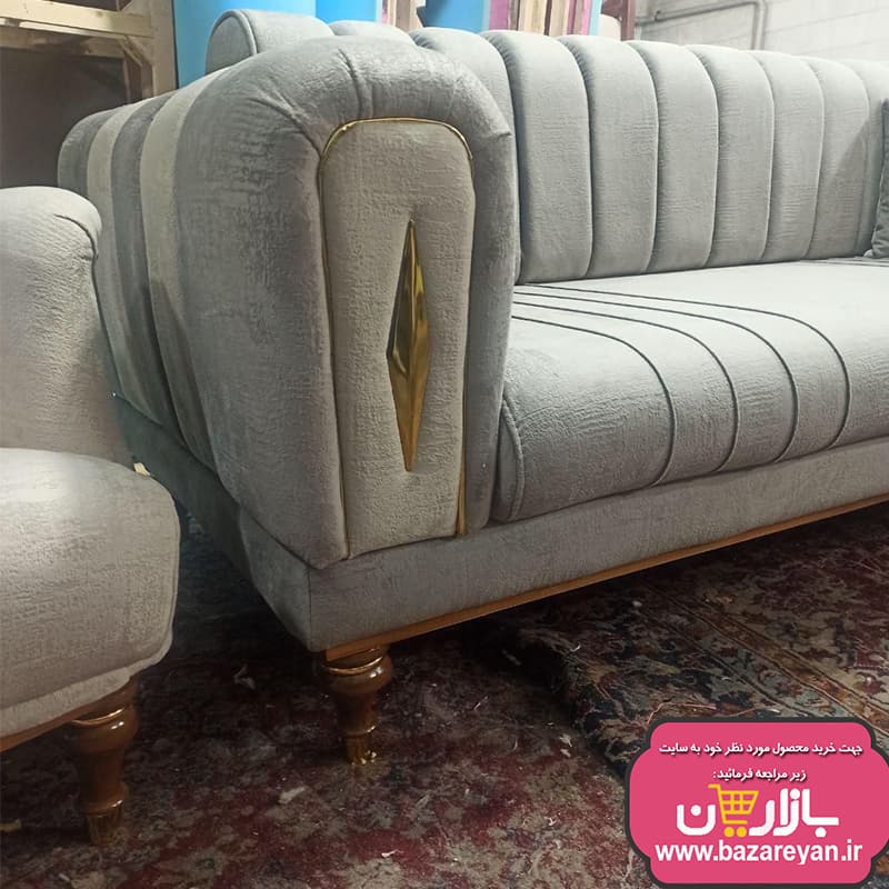 مبل راحتی7 نفره مدل چستر کد92 رنگبندی به سلیقه مشتری — تصویر ۵
