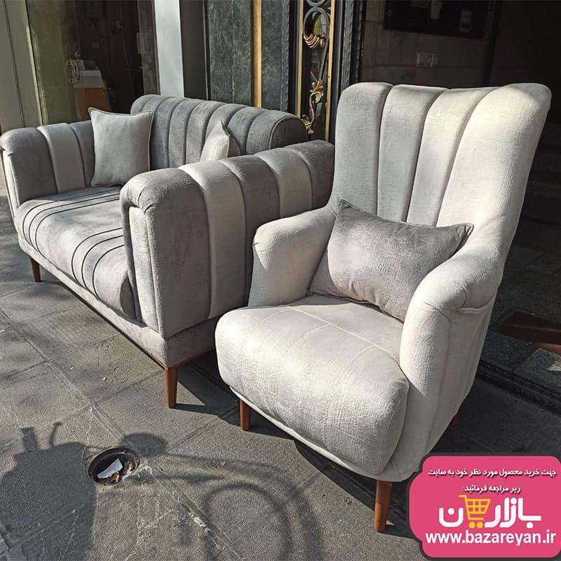 مبل راحتی7 نفره مدل چستر کد92 رنگبندی به سلیقه مشتری — تصویر ۷
