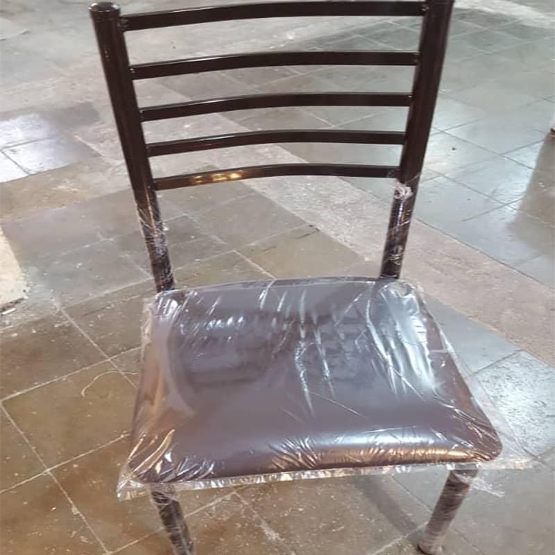 صندلی فلزی نرده ای رستورانی — تصویر ۴