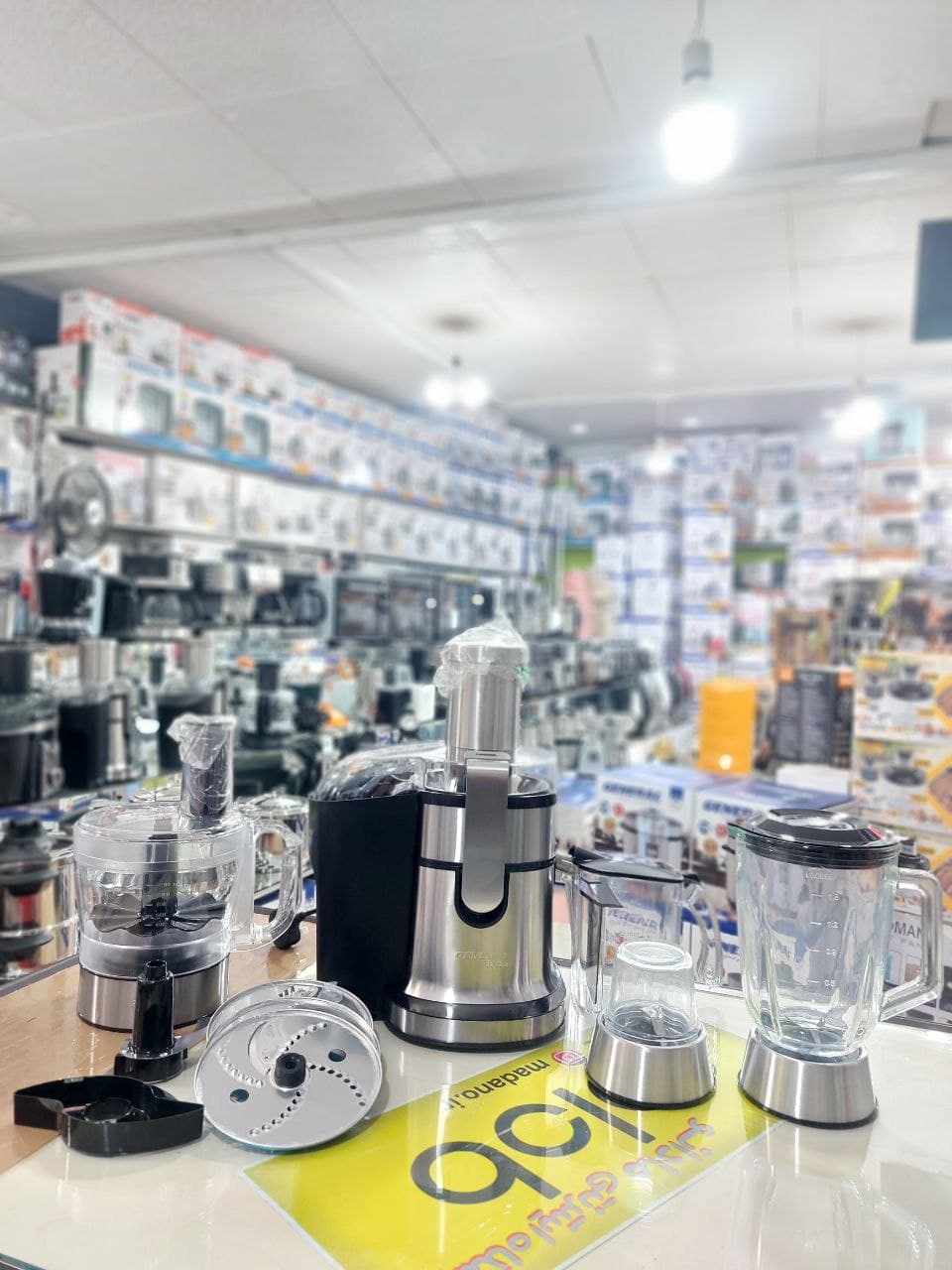 غذاساز و آبمیوه گیری 15 کاره جنرال ژاپن مدل:GE-9845 — تصویر ۸