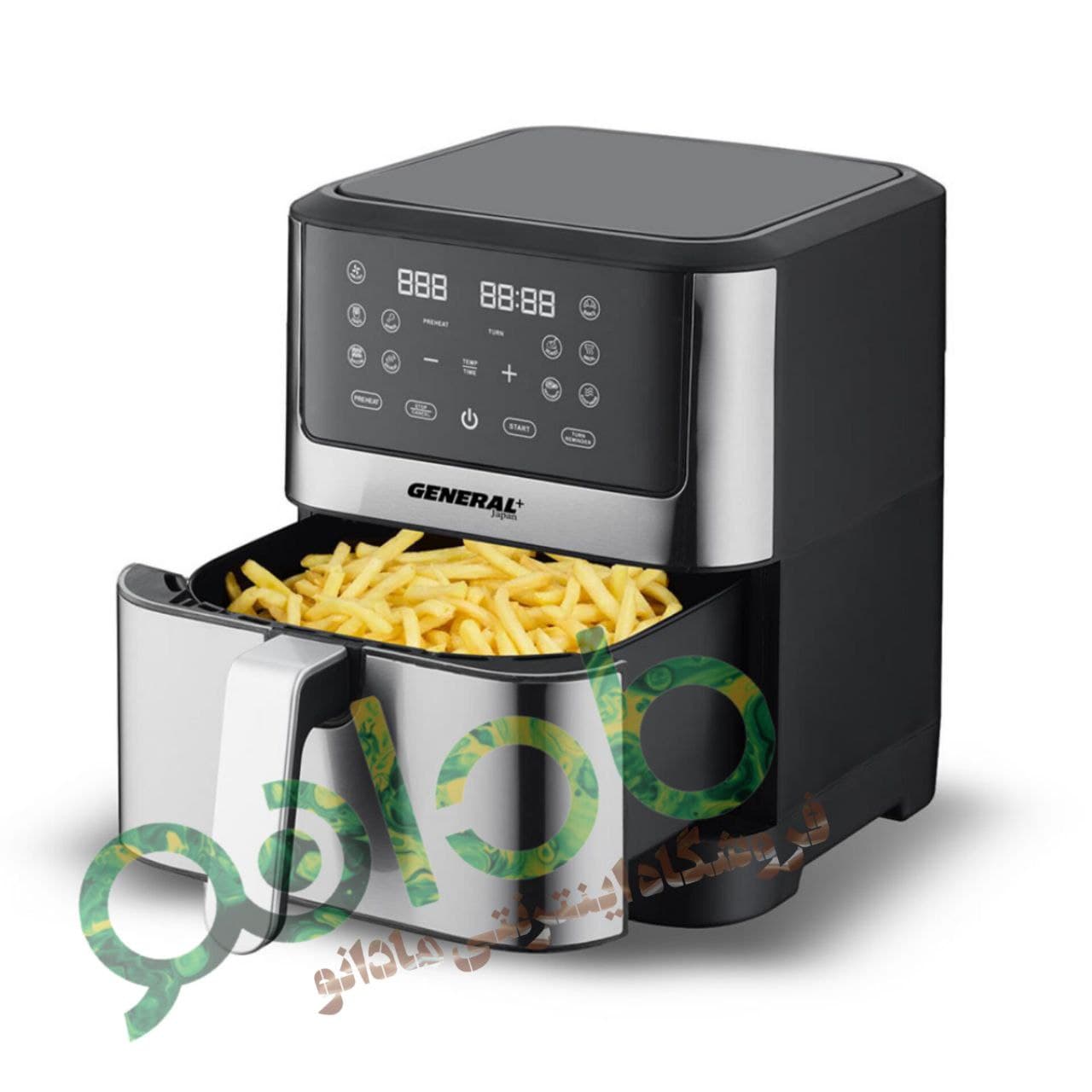 سرخ کن بدون روغن جنرال ژاپن مدل:GE-9855 — تصویر ۶