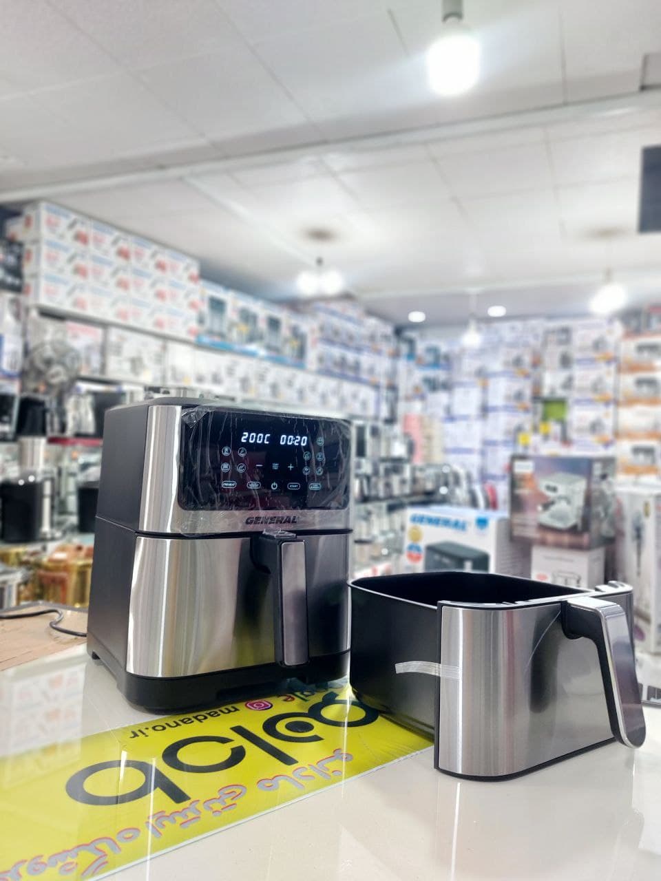 سرخ کن بدون روغن جنرال ژاپن مدل:GE-9855 — تصویر ۷