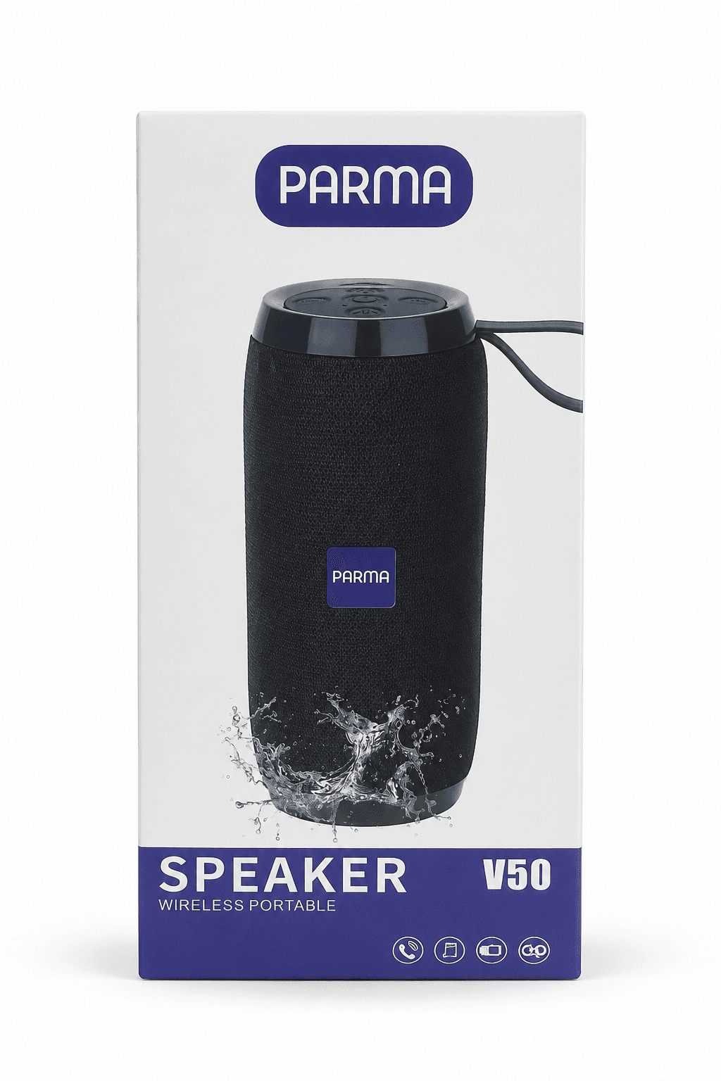 اسپیکر بلوتوثی قابل حمل پارما مدل V50