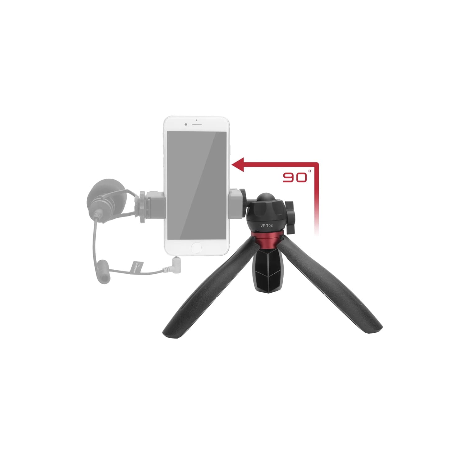 سه پایه رومیزی ویوفلکس ViewFlex VF-T03 — تصویر ۴