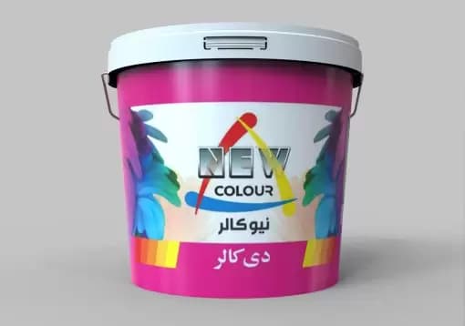 رنگ داخلی ساختمان دی کالر مات نیوکالر(بیس C-M)