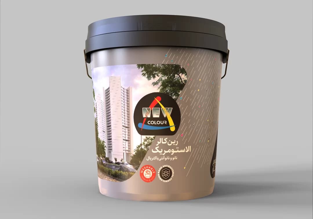 رنگ نمای ساختمان تکس اولترا الاستومریک نیوکالر(بیس C)