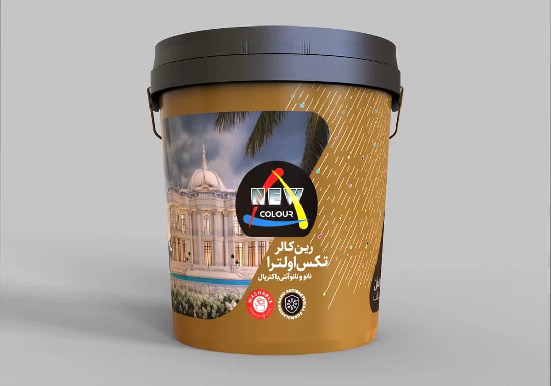 رنگ نمای ساختمان رین کالر تکس اولترا الاستومر نیوکالر
