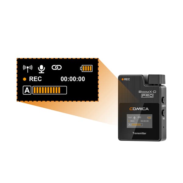 ست میکروفون بی سیم کامیکا COMICA BoomX-D Pro D1 — تصویر ۲