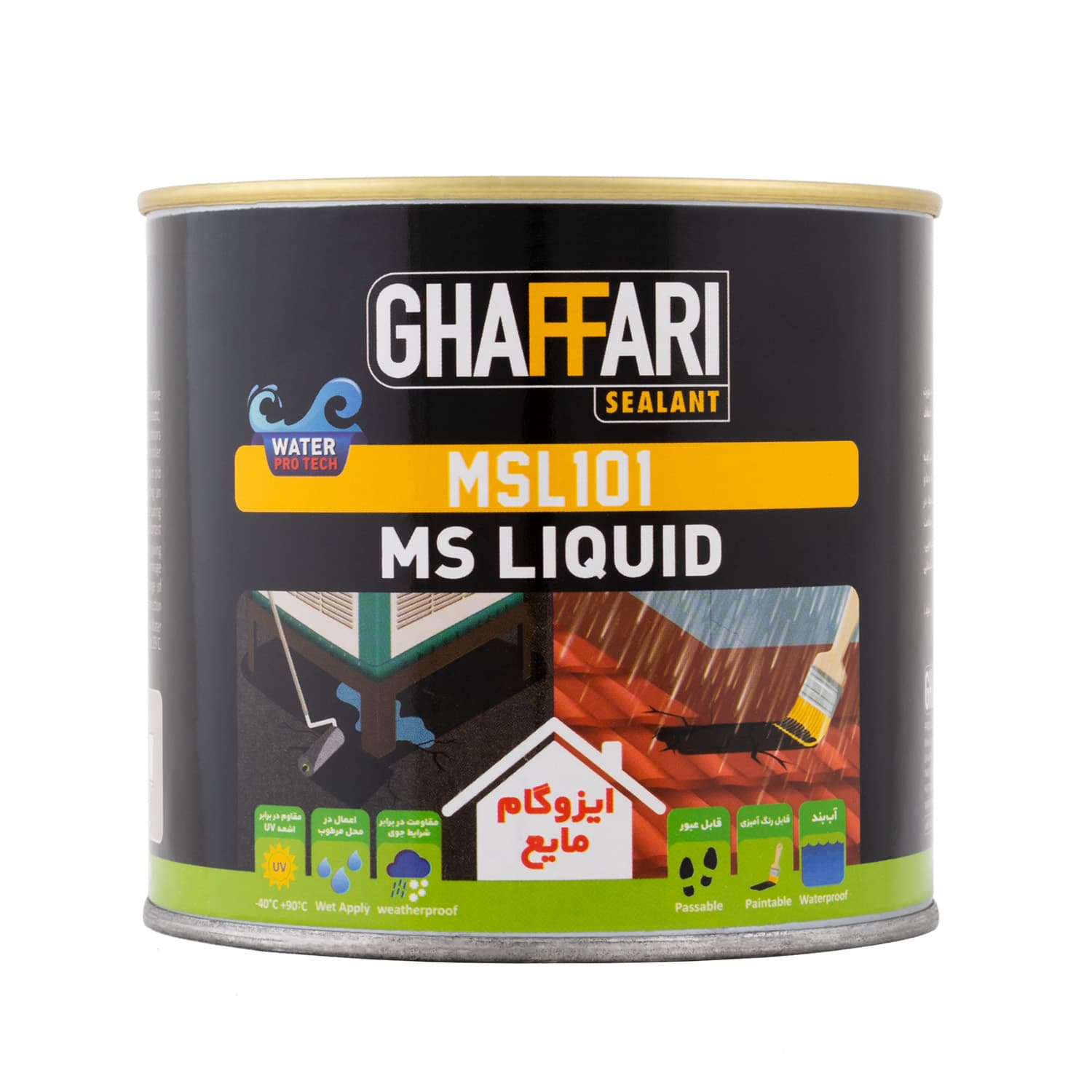 ایزوگام مایع 800 گرمی غفاری