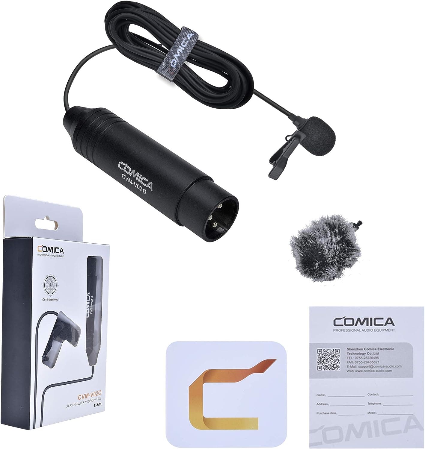 میکروفون یقه ای کامیکا COMICA CVM-V02O — تصویر ۶