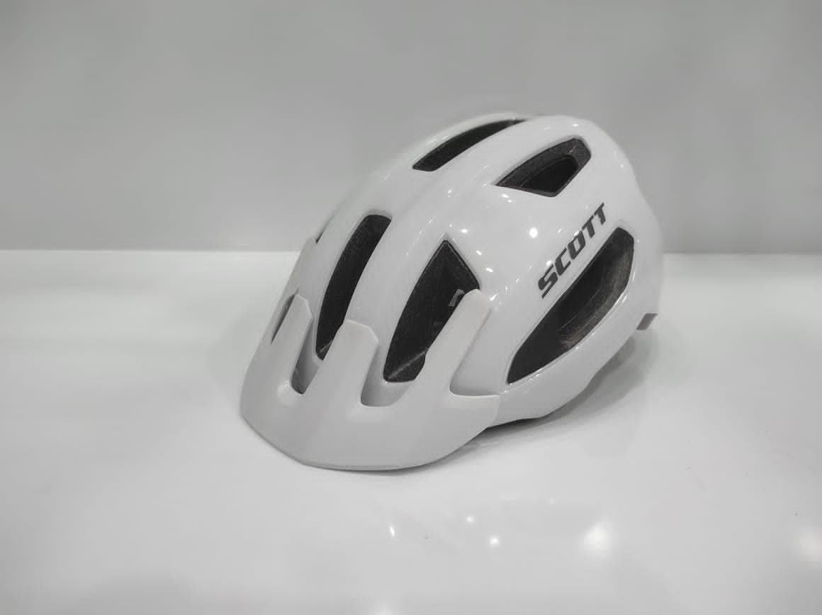 کلاه دوچرخه سواری اسکات مدل Scott Supra Plus CE سفید — تصویر ۲