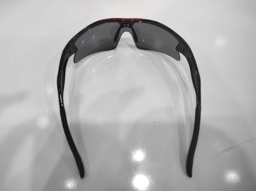 عینک دوچرخه سواری وایب TRONICA مدل Eyewvb 0030 مشکی-قرمز — تصویر ۶