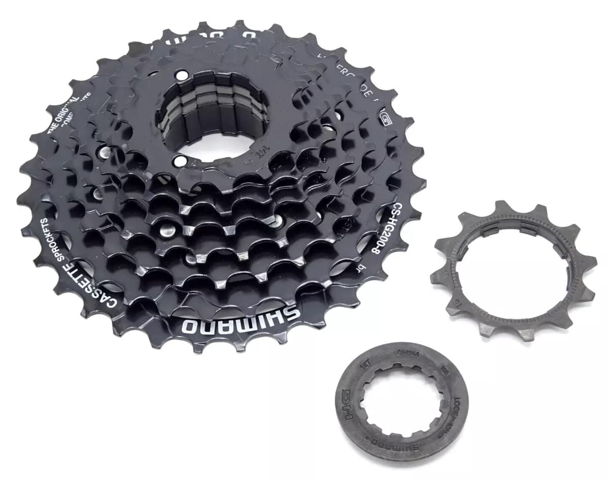 خودرو 8 سرعته دوچرخه شیمانو مدل SHIMANO CS-HG200 8SP 12-32T — تصویر ۳