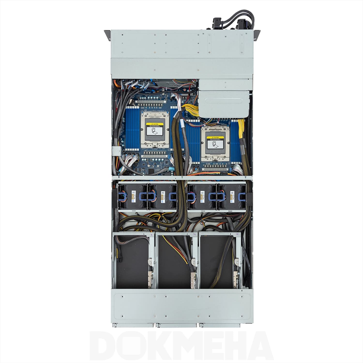 سرور گرافیکی هوش مصنوعی گیگابایت Gigabyte XV23-ZX0-AAJ1 2U DP 4xGPUs — تصویر ۵