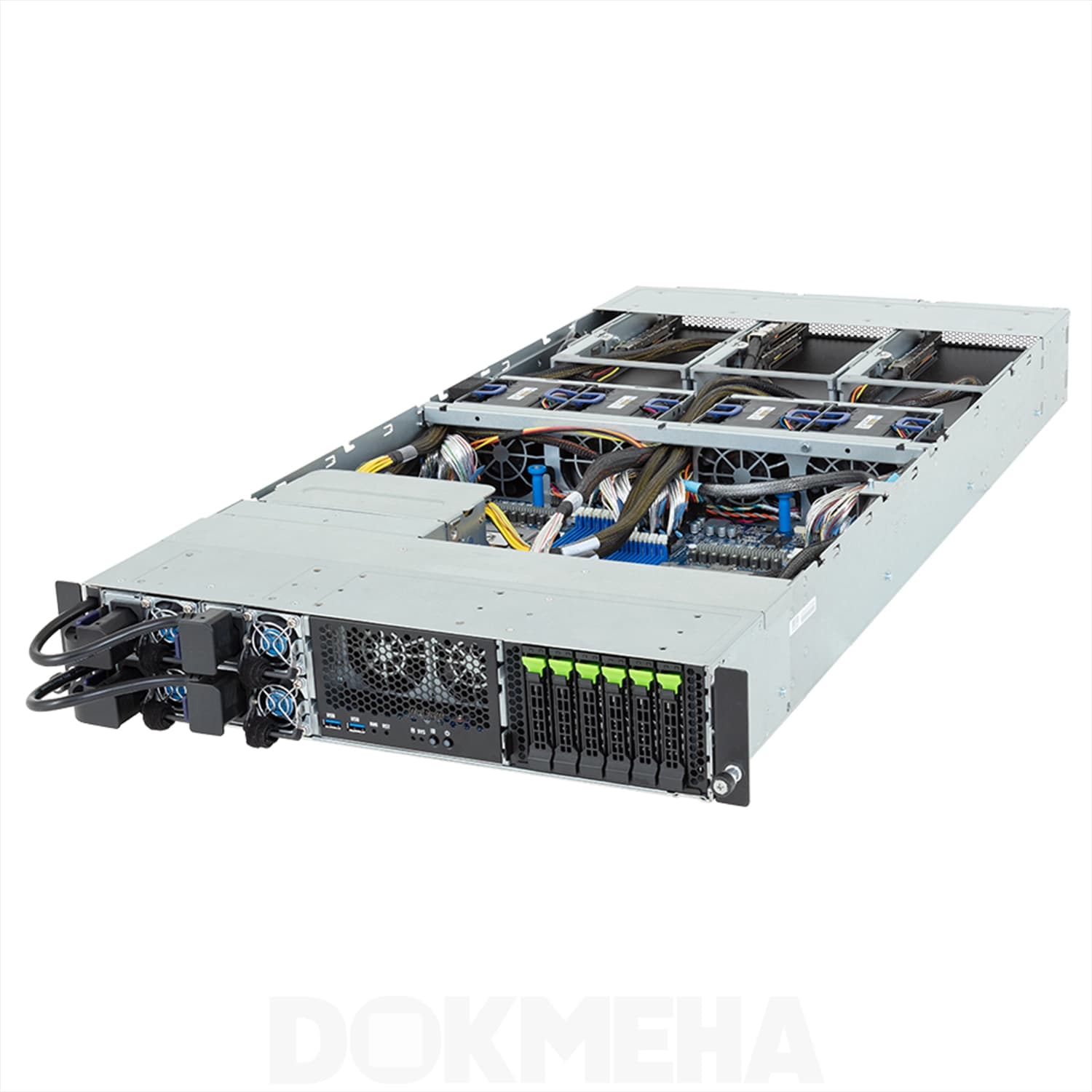 سرور گرافیکی هوش مصنوعی گیگابایت Gigabyte XV23-ZX0-AAJ1 2U DP 4xGPUs — تصویر ۳