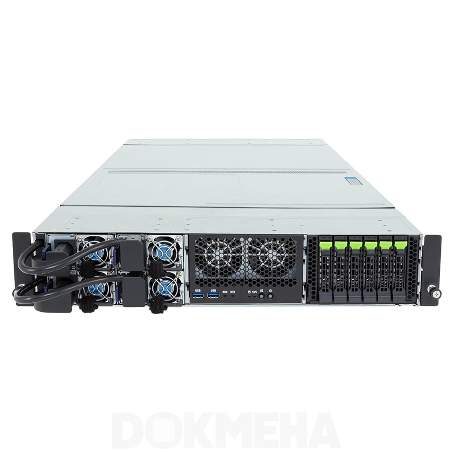 سرور گرافیکی هوش مصنوعی گیگابایت Gigabyte XV23-ZX0-AAJ1 2U DP 4xGPUs