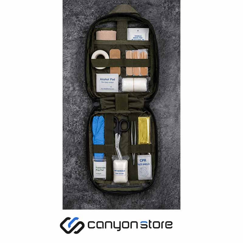 کیف کمکهای اولیه تاکتیکال دراگا کمپ — تصویر ۳