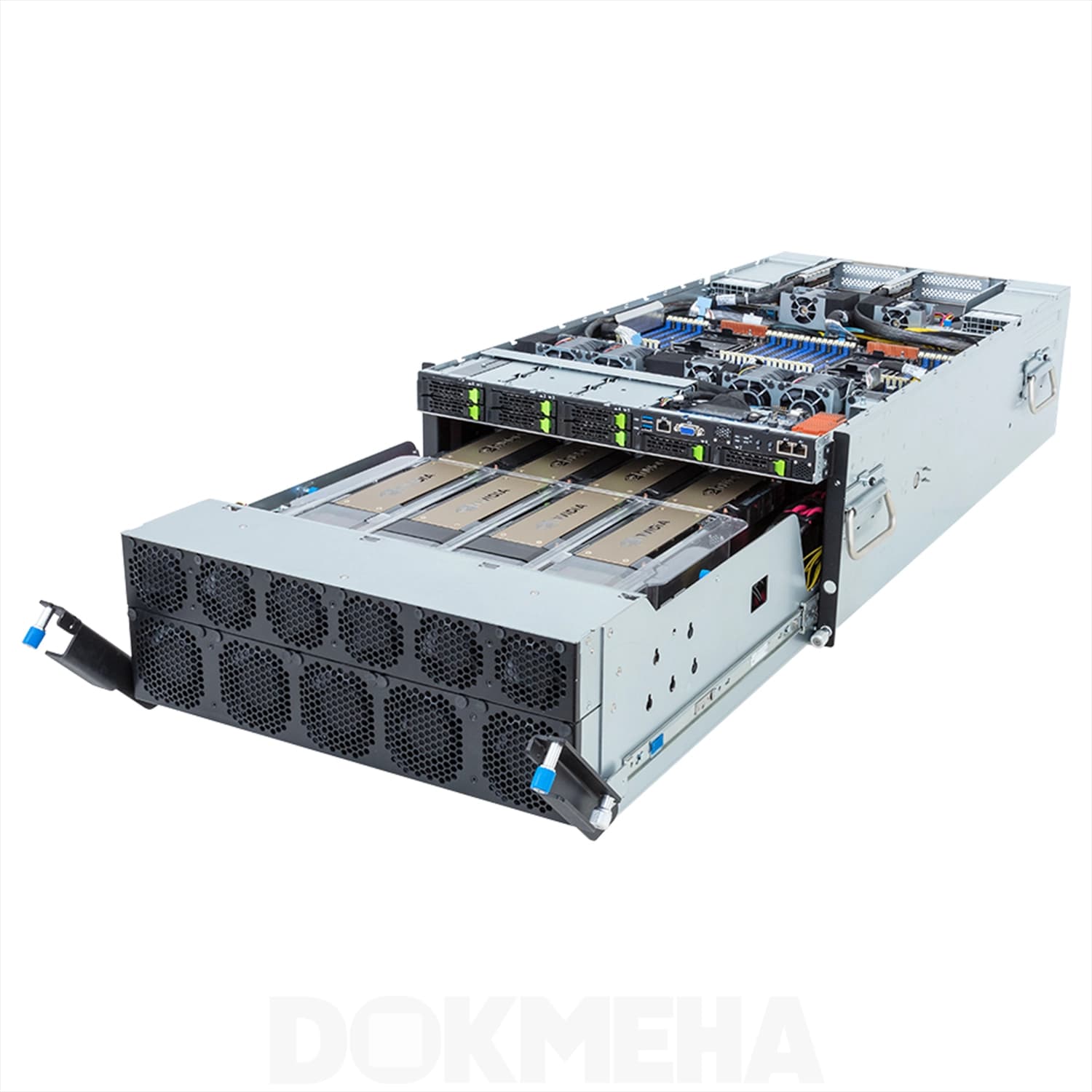 سرور گرافیکی هوش مصنوعی گیگابایت Gigabyte G593-SD1-AAX3 5U H200 8-GPU — تصویر ۴