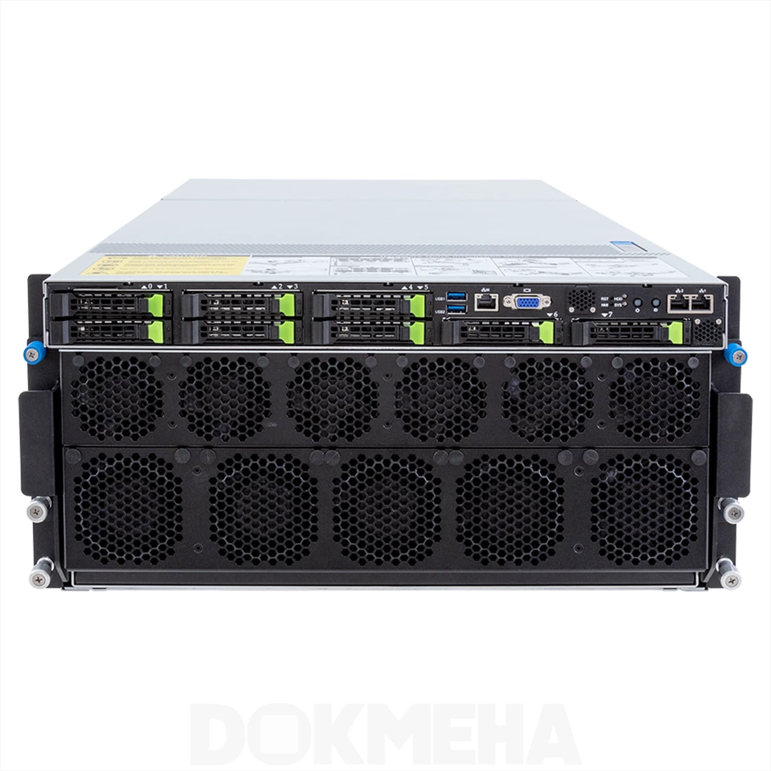 سرور گرافیکی هوش مصنوعی گیگابایت Gigabyte G593-SD1-AAX3 5U H200 8-GPU — تصویر ۶