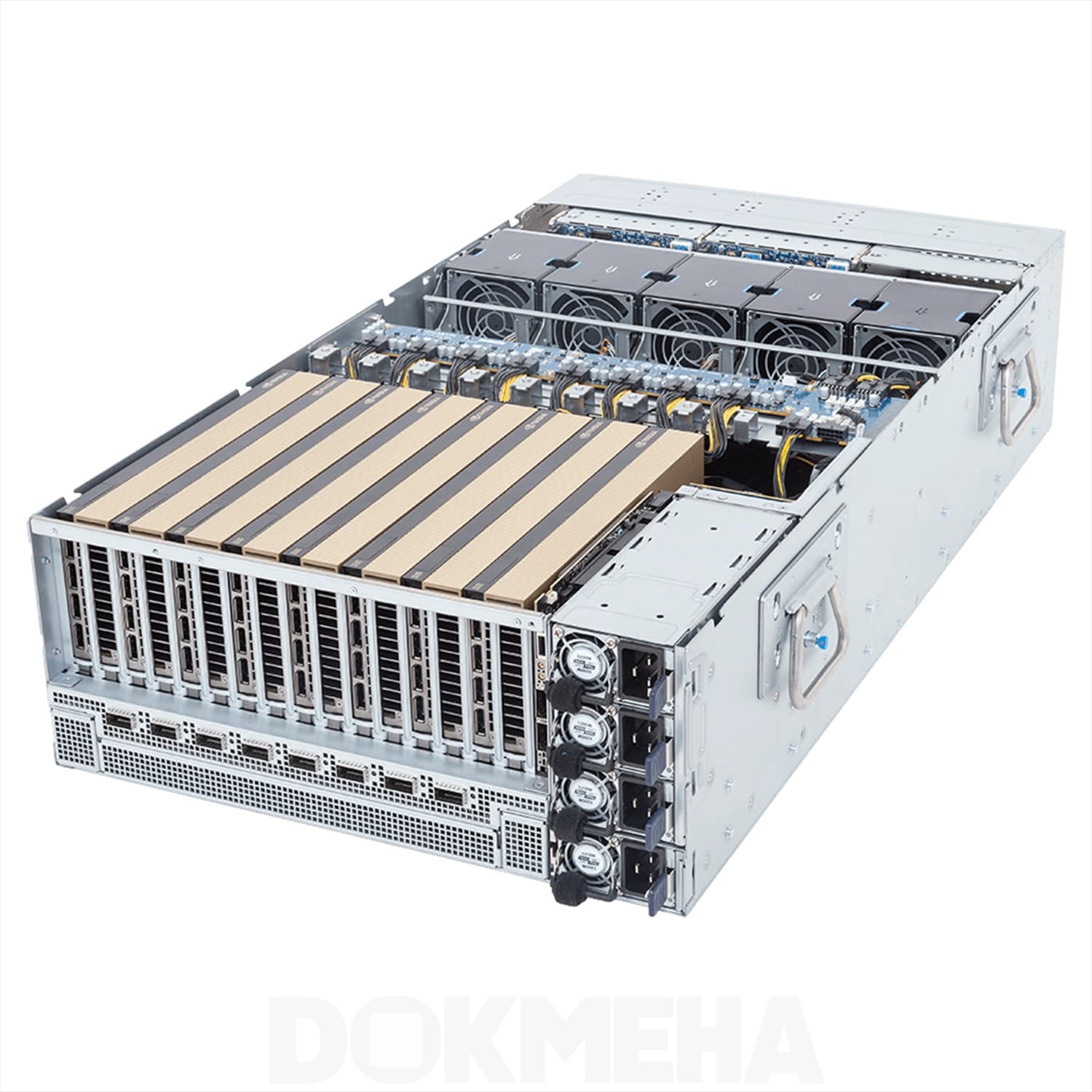 سرور گرافیکی هوش مصنوعی گیگابایت Gigabyte XL44-SX2-AAS1 8-GPU — تصویر ۵