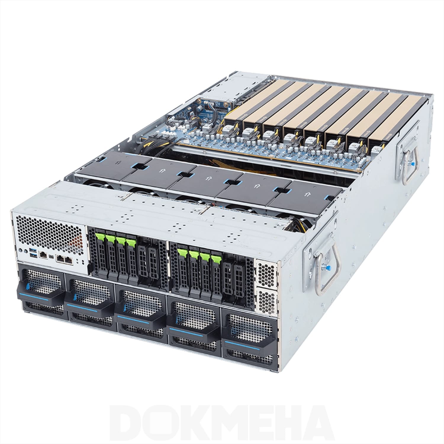 سرور گرافیکی هوش مصنوعی گیگابایت Gigabyte XL44-SX2-AAS1 8-GPU — تصویر ۲