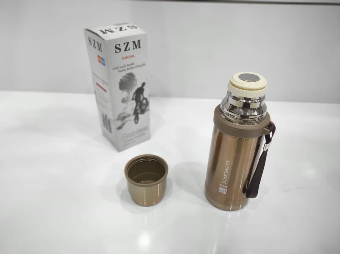 فلاسک کمپینگ SZM طلایی — تصویر ۴