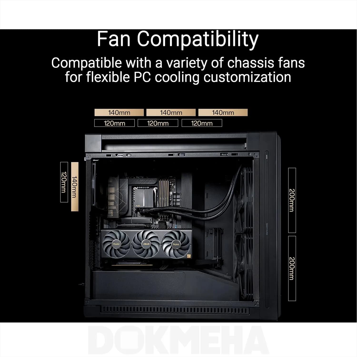 کیس ورک استیشن DOKMEHA W40000 Intel Xeon 5th Gen — تصویر ۸