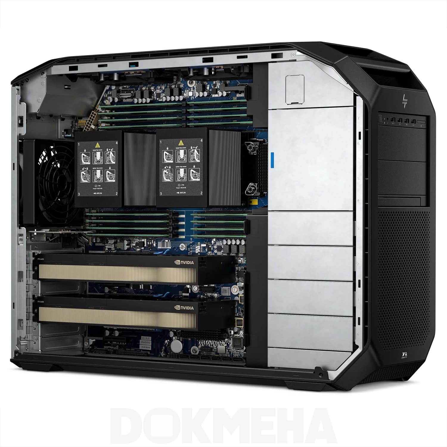 کیس ورکاستیشن دسکتاپ هوش مصنوعی HP Z8 G5 Ai Workstation — تصویر ۵