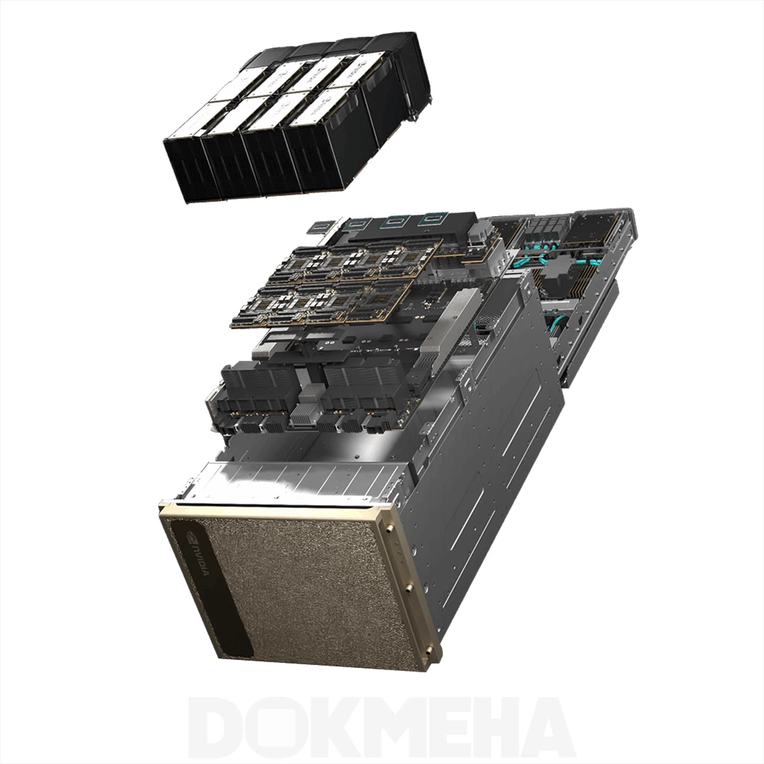 سرور گرافیکی NVIDIA DGX H200 8-GPU — تصویر ۲