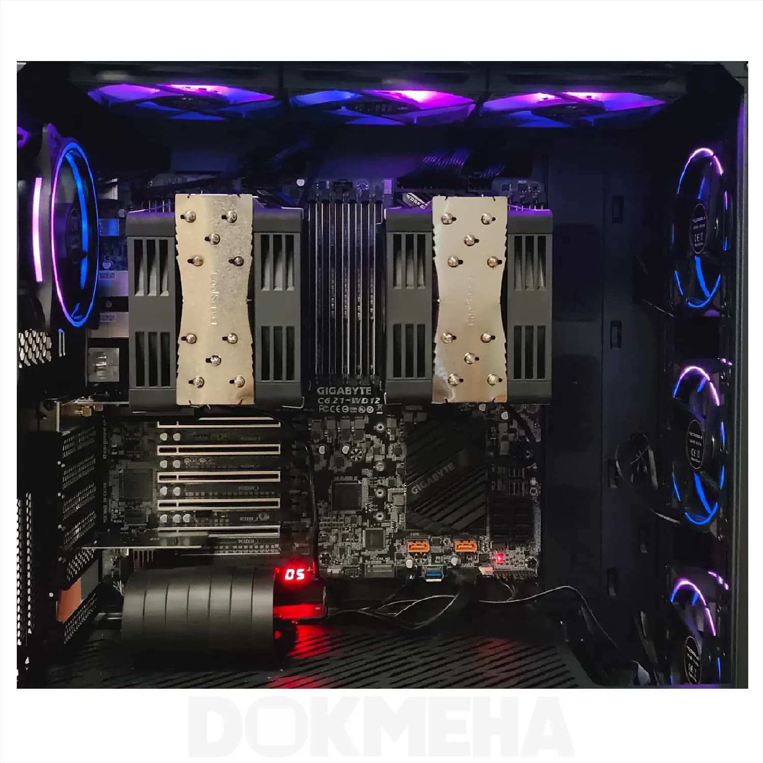 کیس ورک‌استیشن DOKMEHA W12000 Ai GPUs Intel Xeon 2th Gen — تصویر ۷