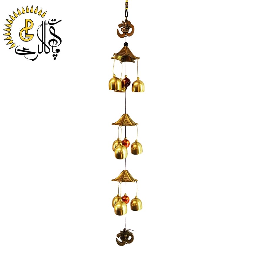 بادزنگ فلزی سه طبقه طرح اُم (OM) کد 0809