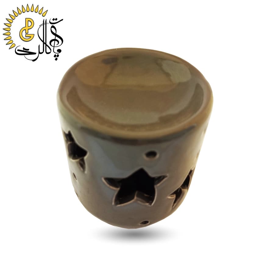 اسانس‌سوز سرامیکی طرح ستاره کد 5571 — تصویر ۲