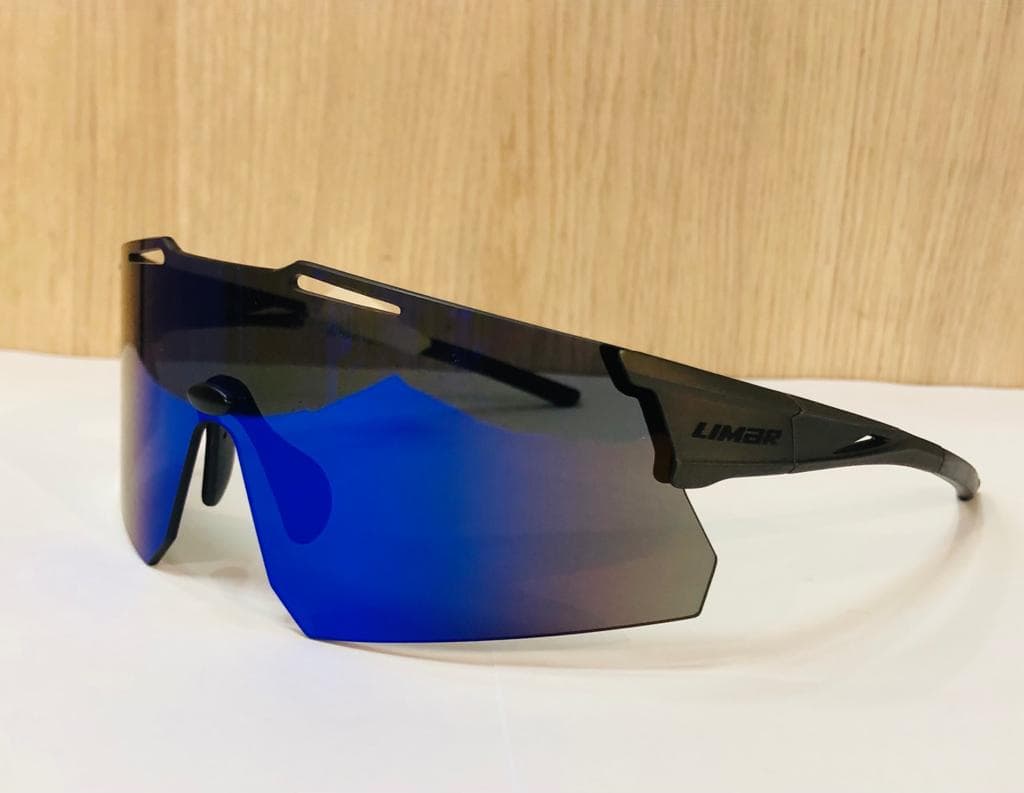 عینک دوچرخه سواری لیمار مدل LIMAR THEROS MATT TITANIUM BLUE تیتانیومی-آبی — تصویر ۶