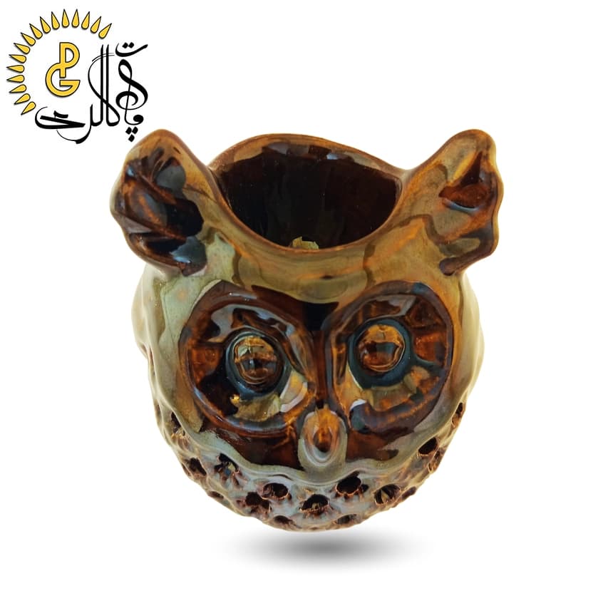 اسانس‌سوز سرامیکی طرح جغد کد 5567 — تصویر ۲