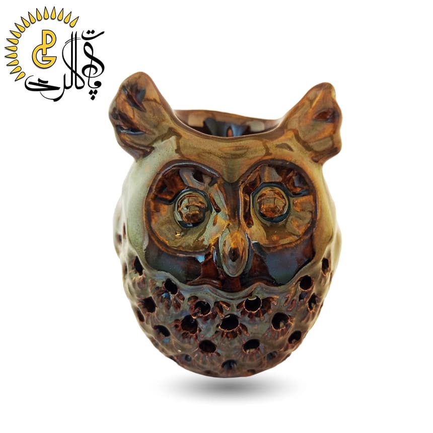 اسانس‌سوز سرامیکی طرح جغد کد 5567