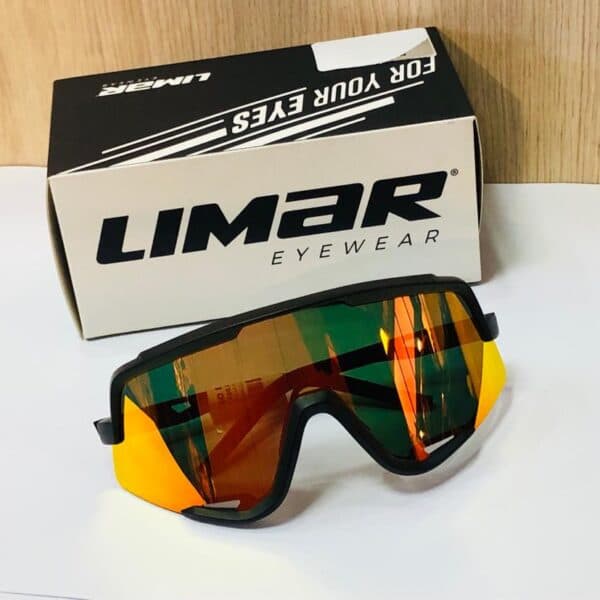 عینک دوچرخه سواری لیمار مدل LIMAR CAOS MATT BLACK RED مشکی-قرمز — تصویر ۷