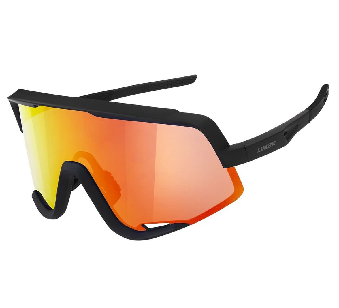 عینک دوچرخه سواری لیمار مدل LIMAR CAOS MATT BLACK RED مشکی-قرمز
