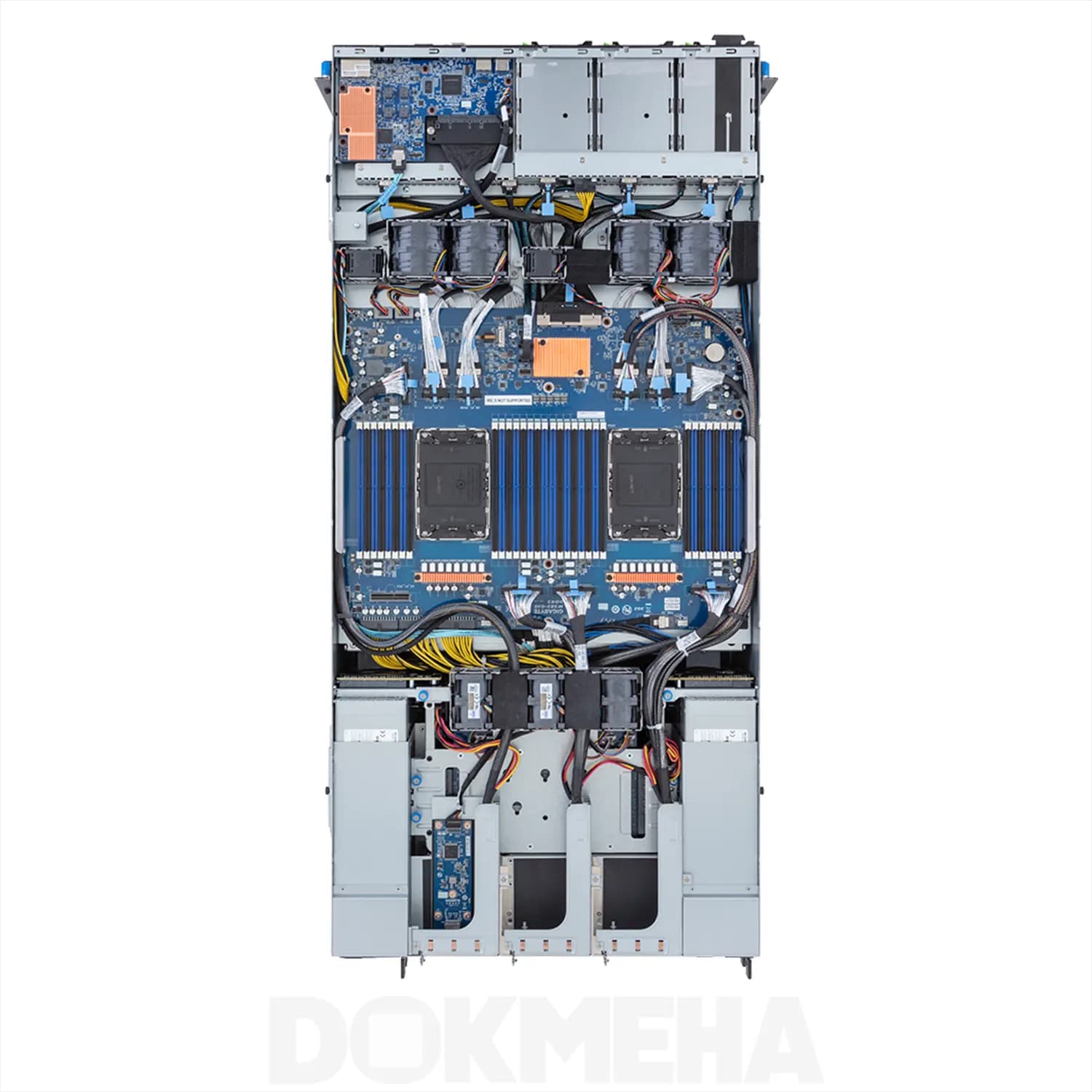 سرور گرافیکی هوش مصنوعی گیگابایت Gigabyte G593-SD0 5U DP H100 8-GPU — تصویر ۹