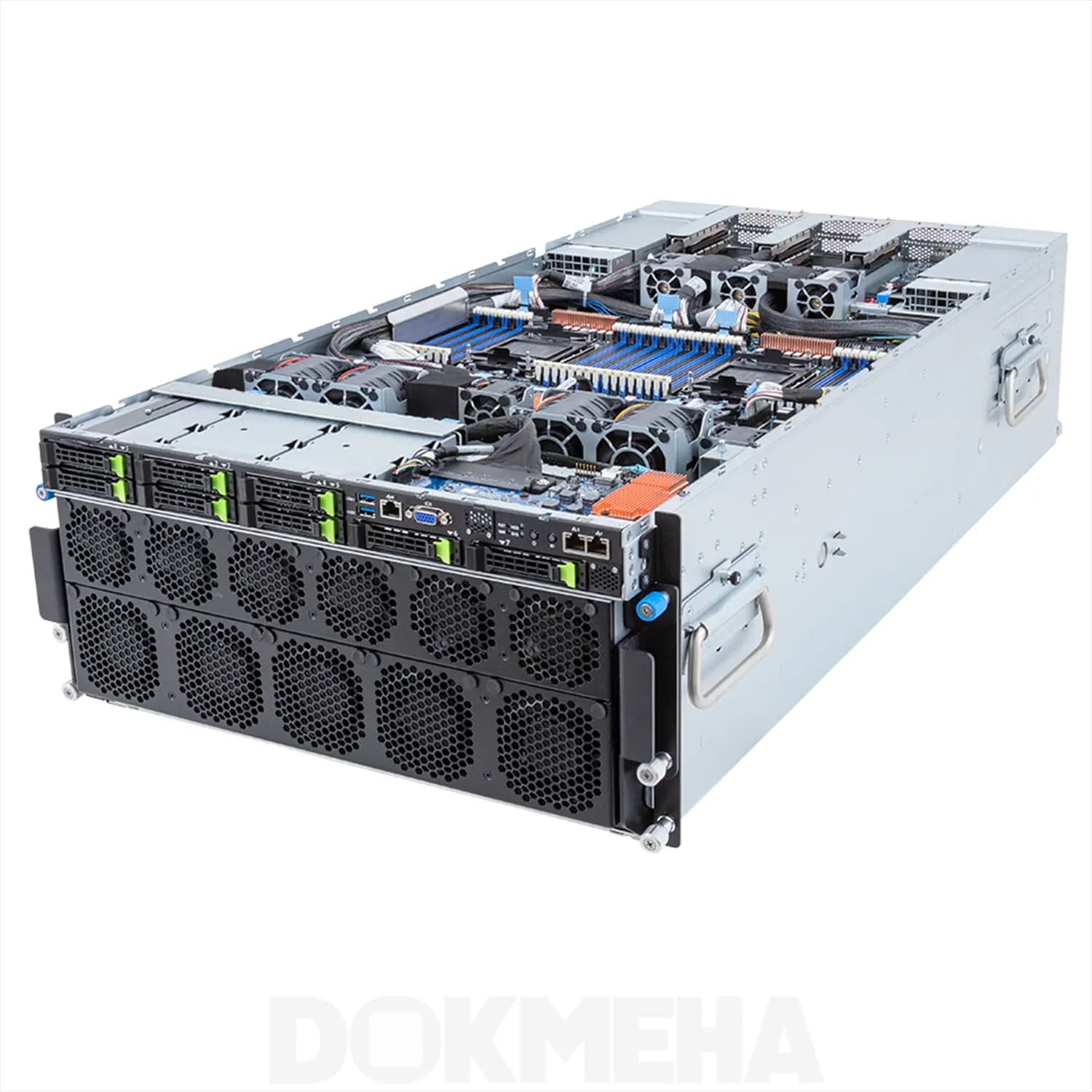 سرور گرافیکی هوش مصنوعی گیگابایت Gigabyte G593-SD0 5U DP H100 8-GPU — تصویر ۷