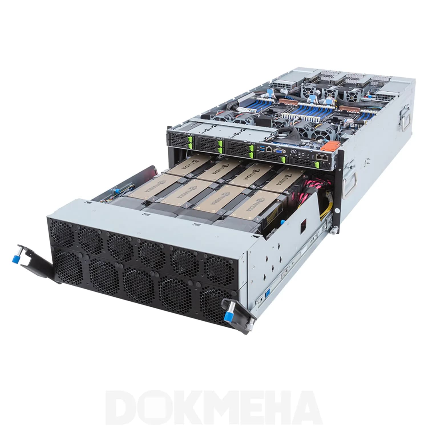 سرور گرافیکی هوش مصنوعی گیگابایت Gigabyte G593-SD0 5U DP H100 8-GPU — تصویر ۶