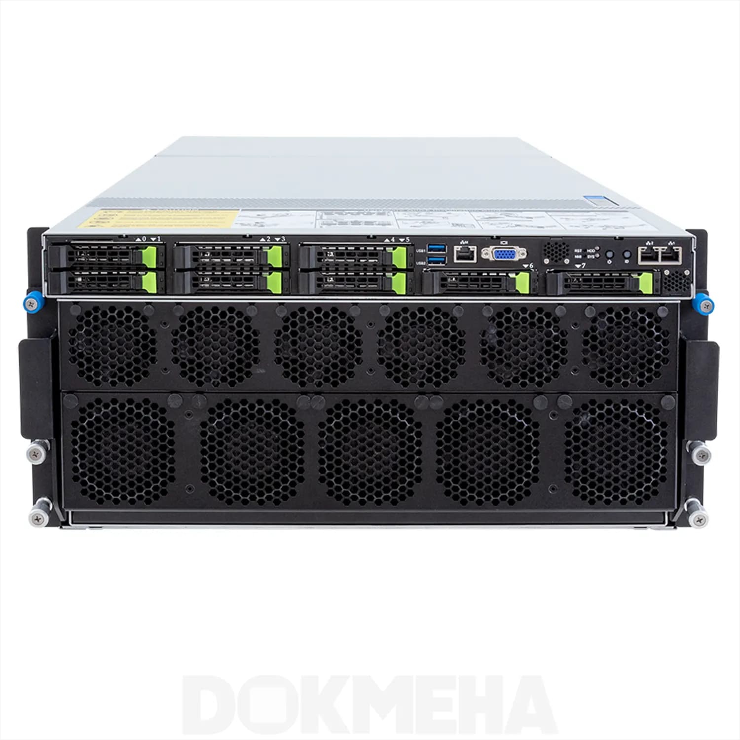 سرور گرافیکی هوش مصنوعی گیگابایت Gigabyte G593-SD0 5U DP H100 8-GPU — تصویر ۲