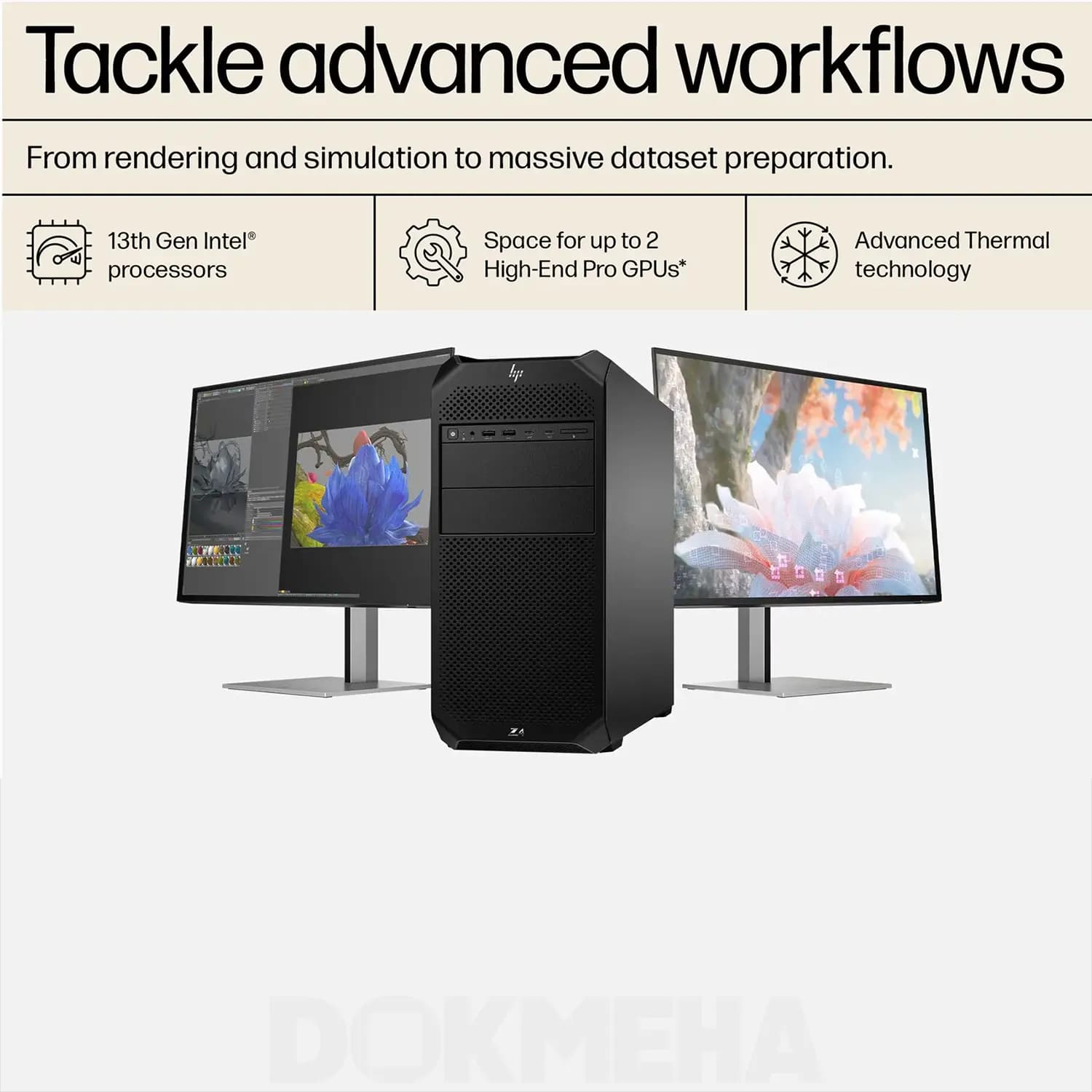 کیس ورک ‌استیشن اچ پی HP Z4 G5 Ai Workstation PC — تصویر ۸