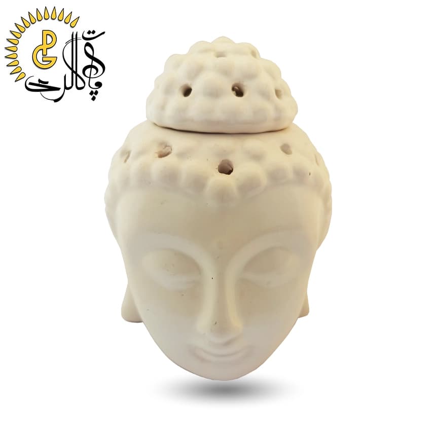 اسانس سوز سرامیکی طرح بودا سفید کد 5561