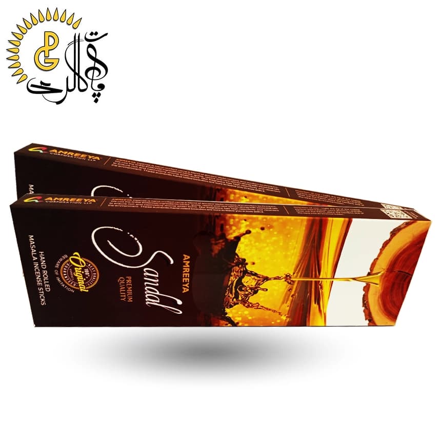 عود دستساز صندل عسل برند آمریا (Amreeya)