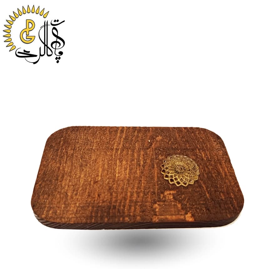 جاعودی مخروطی چوبی طرح کلبه کد 1790 — تصویر ۳