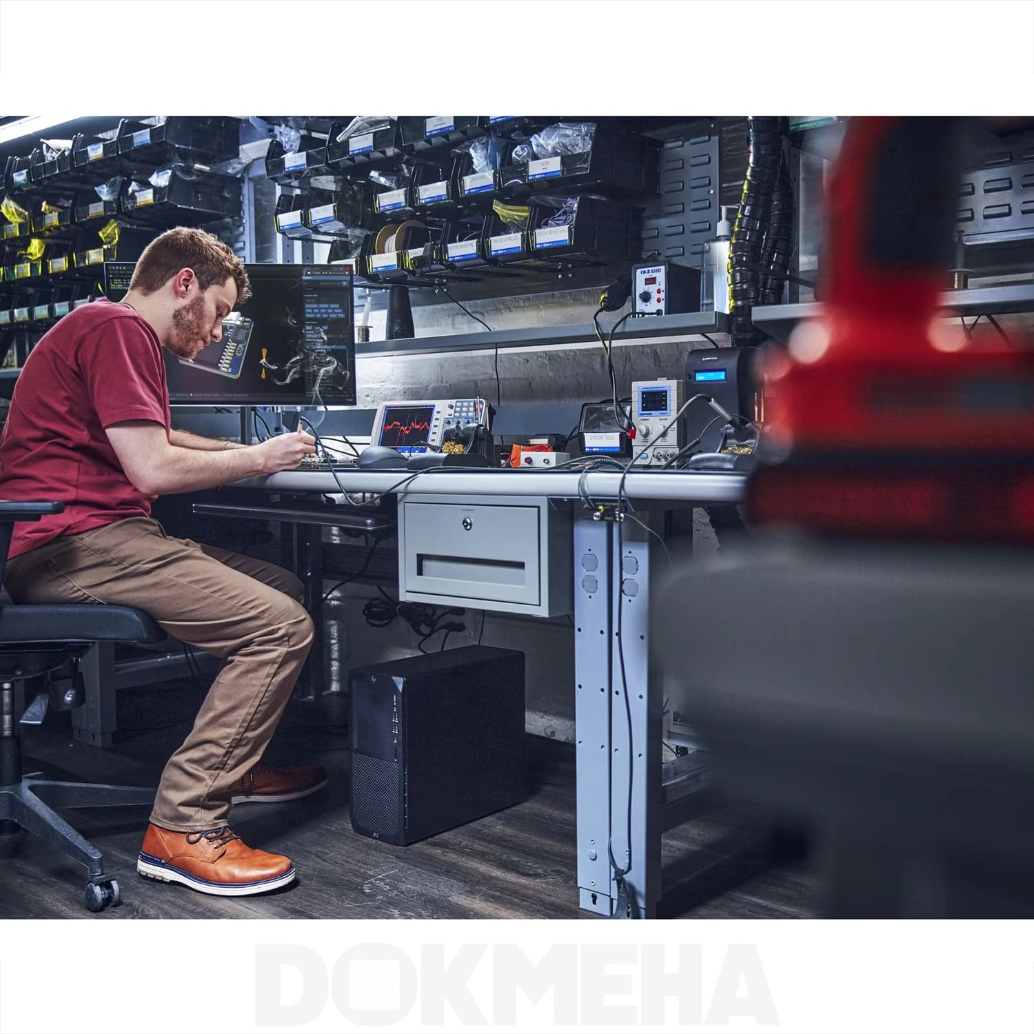 کیس اچ پی HP Z2 G9 Tower Workstation Desktop PC — تصویر ۵