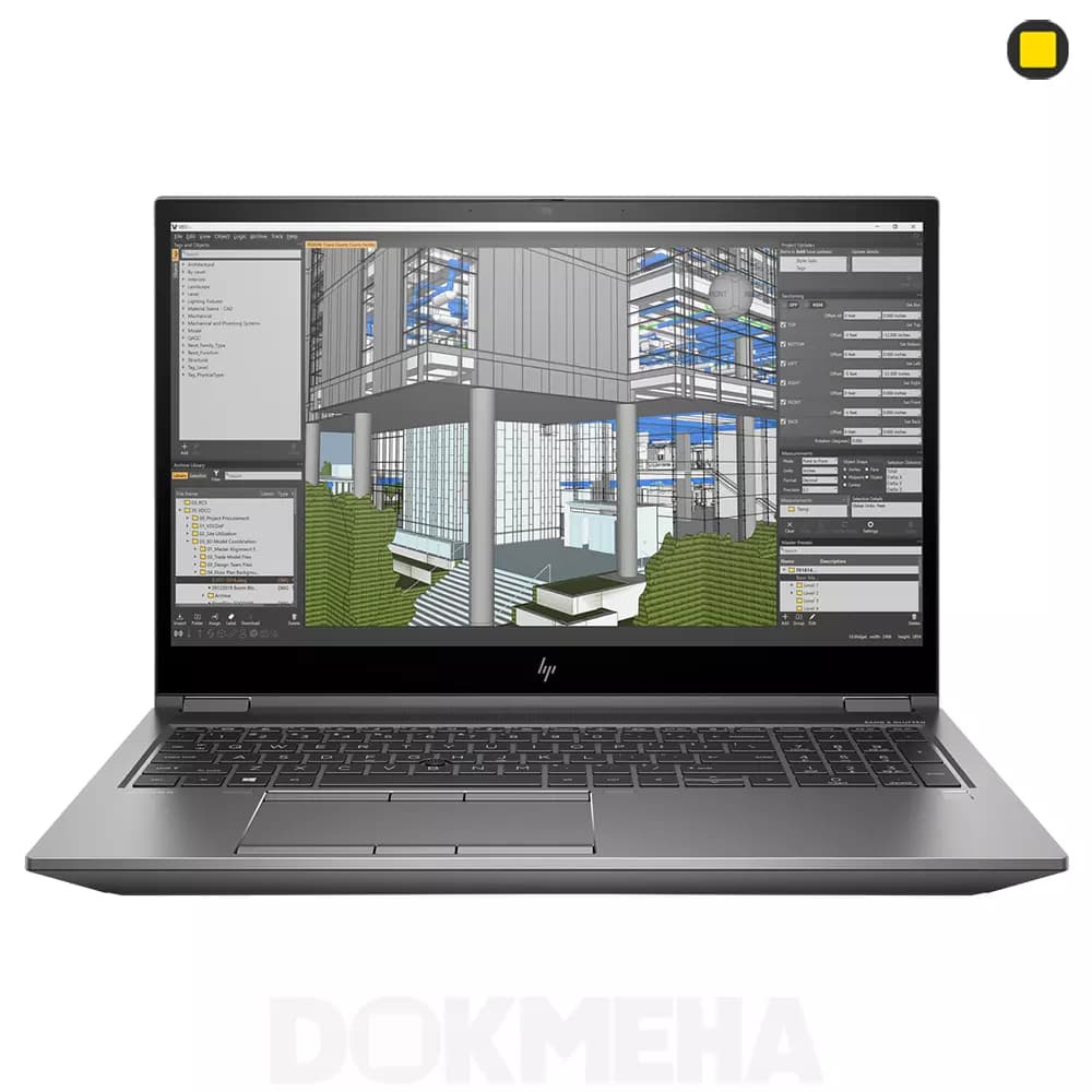 لپ ‌تاپ ورک استیشن 15.6 اینچی HP ZBook Fury 15 G8 — تصویر ۲
