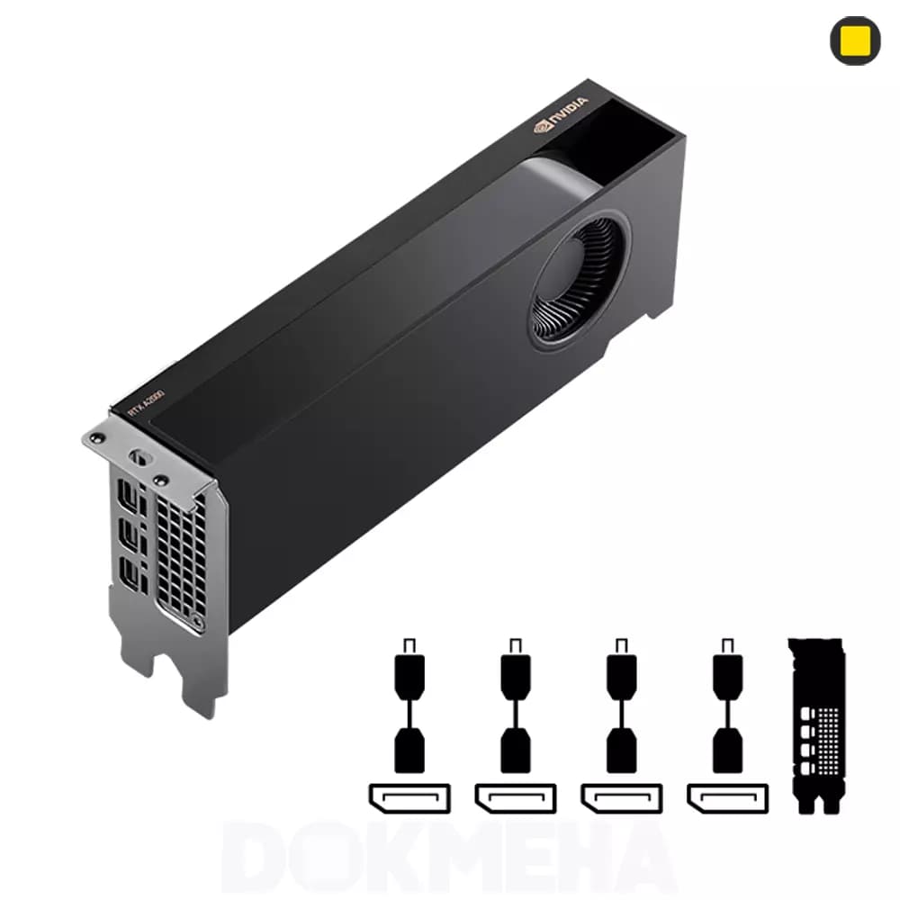 کارت گرافیگ انویدیا NVIDIA RTX A2000 12GB GDDR6 ECC — تصویر ۷